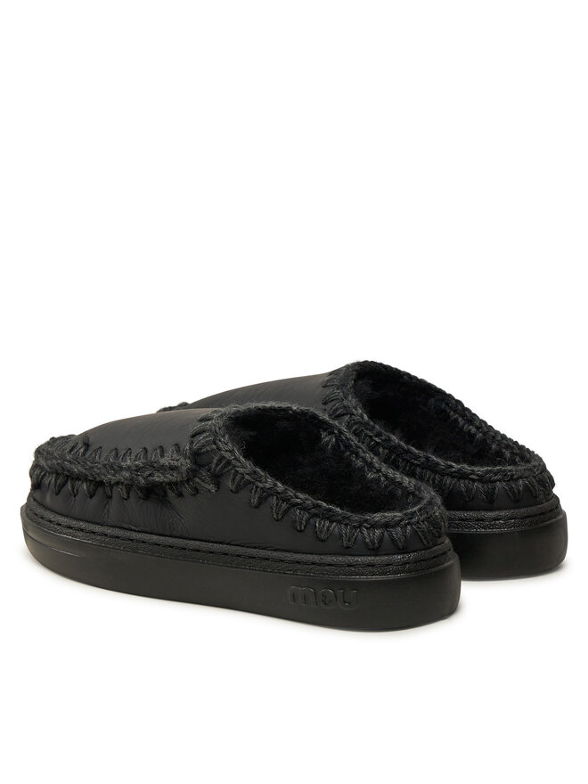 Mou Тапочки Mou Eskimo Bold Clog FW411010B Чорний