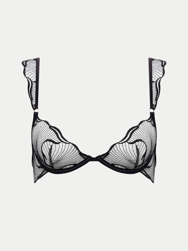 Bluebella Bluebella Бюстгальтер з підкладкою Marabel 42377 Чорний