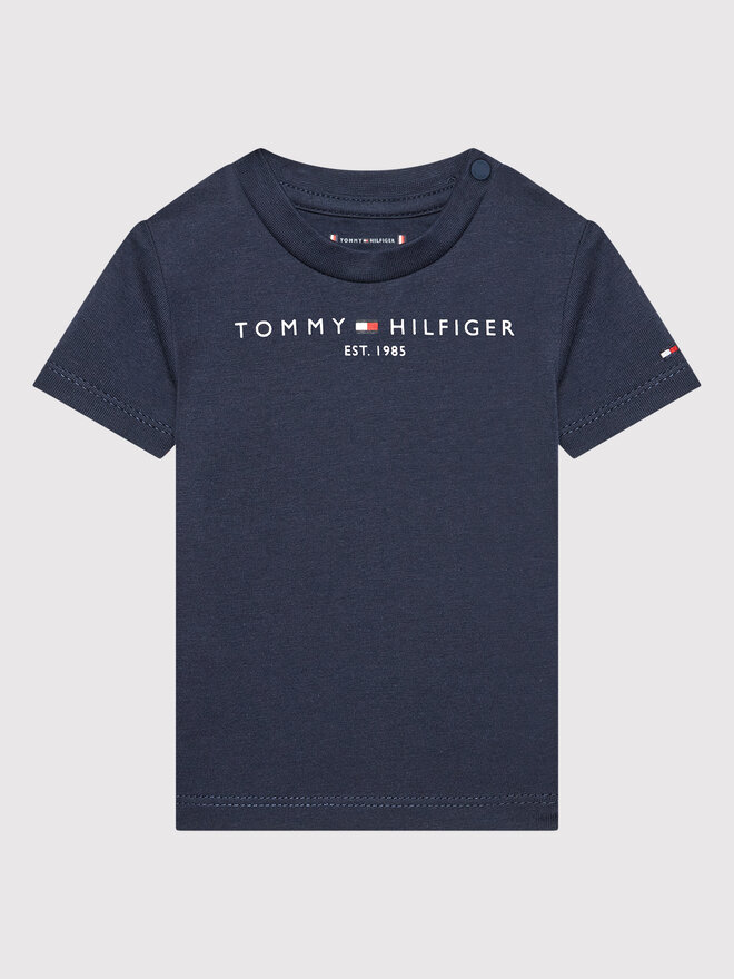 Tommy Hilfiger Tommy Hilfiger Póló Baby Essential KN0KN01487 Sötétkék Regular Fit
