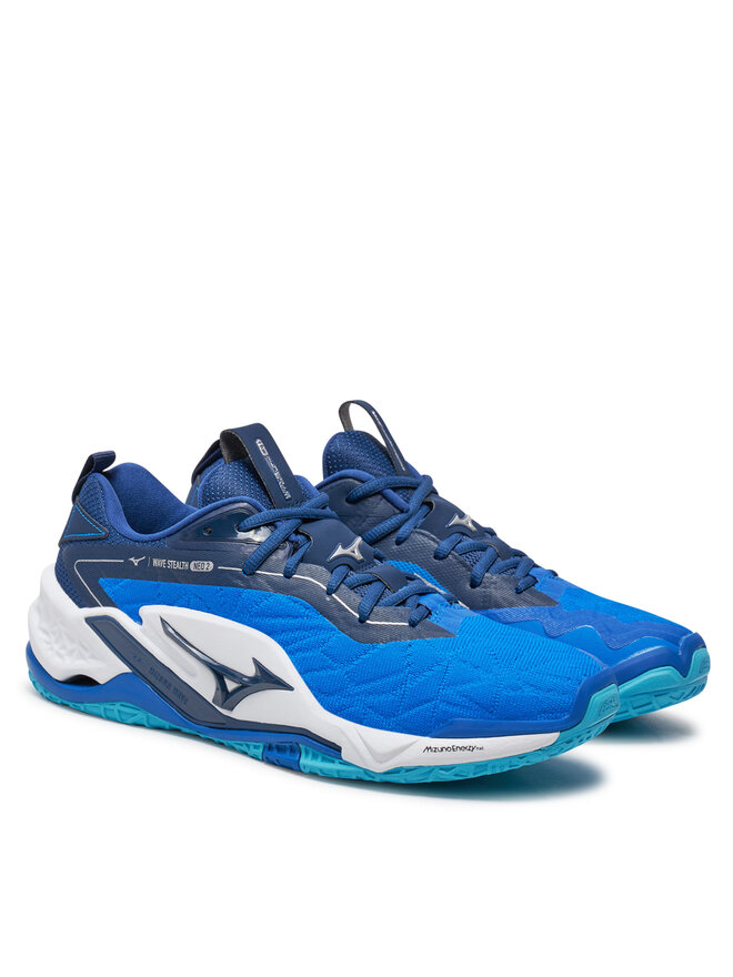 nagami Взуття у спортзал Mizuno Wave Stealth Neo 2 X1GA2400 Голубий