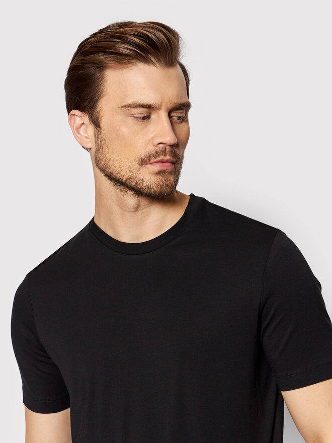 BOSS Boss Футболка Thompson 02 50468972 Чорний Regular Fit