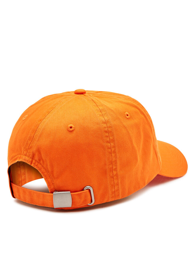 Tommy Jeans Czapka z daszkiem Tommy Jeans Tjm Heritage 6 Panel Cap AM0AM12020 Pomarańczowy