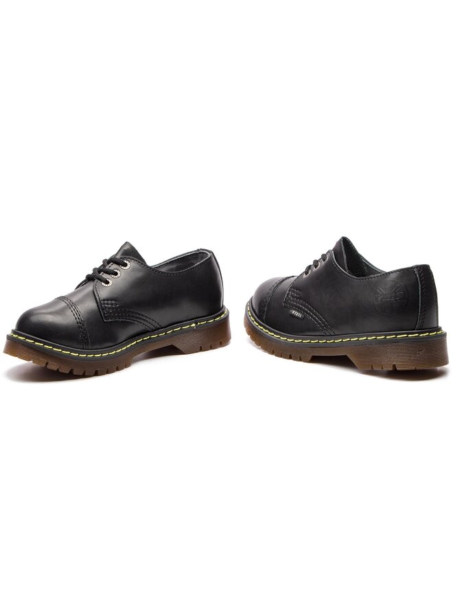 Steel Schnürstiefel Steel 101/AL/B Schwarz