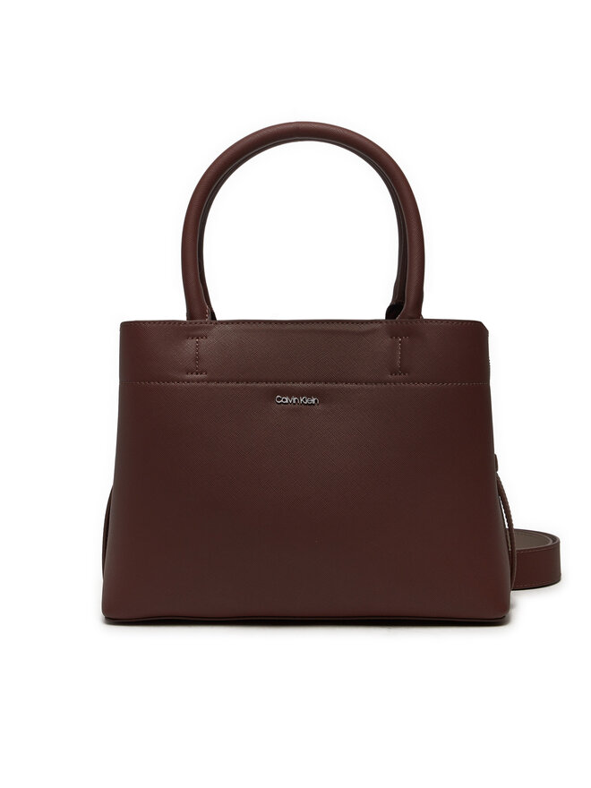 Calvin Klein Сумка Calvin Klein Ck Business Medium Tote_Saffiano K60K612572 Коричневий