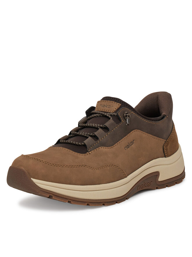 Rieker Sneakersy Rieker 11055-25 Hnedá