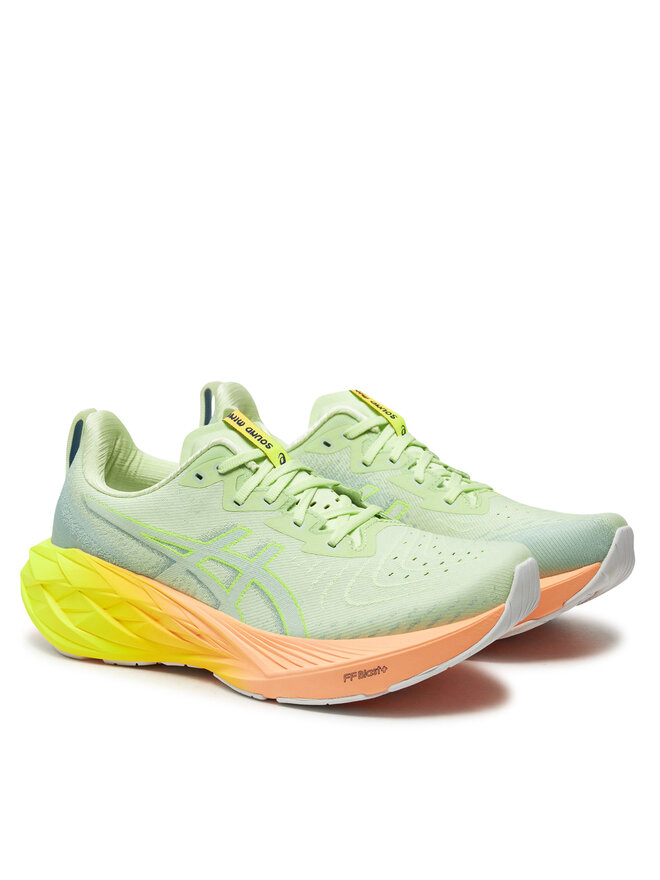 Asics Buty do biegania Asics Novablast 4 Paris 1011B955 Zielony