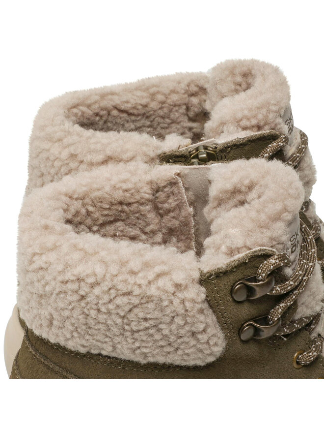 Skechers Členková obuv Skechers Glacial Ultra 16677/OLV Zelená