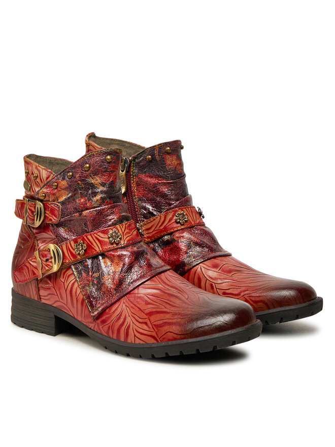 Laura Vita Stiefeletten Laura Vita Gacmayo 01 Rot