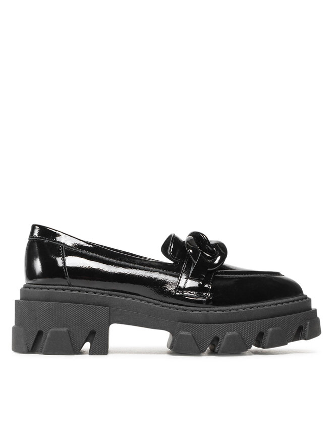 Carinii Loafersy Carinii B8106 Czarny