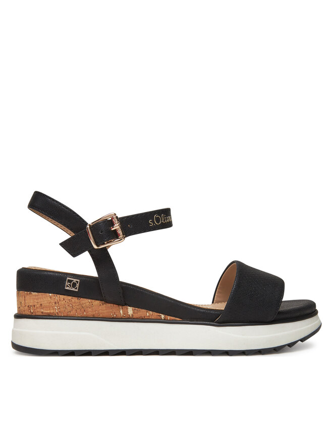 s.Oliver Sandali s.Oliver 5-28708-42 Črna