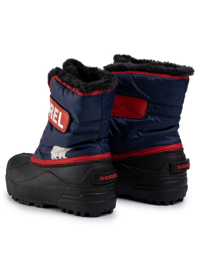 Sorel Schneeschuhe Sorel Childrens Snow Commander NC1960 Dunkelblau