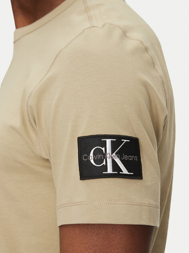 Calvin Klein Jeans Calvin Klein Jeans Camiseta J30J323484 Beis Regular Fit