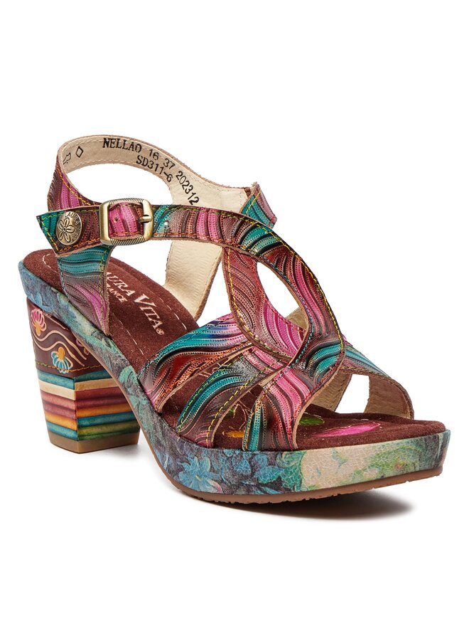 Laura Vita Sandalen Laura Vita Nellao 16 Braun