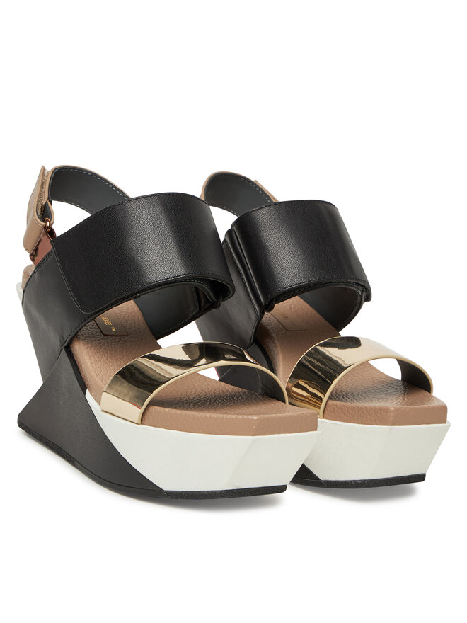 United Nude Sandalias United Nude Delta Wedge Sandal 1041389316 Negro