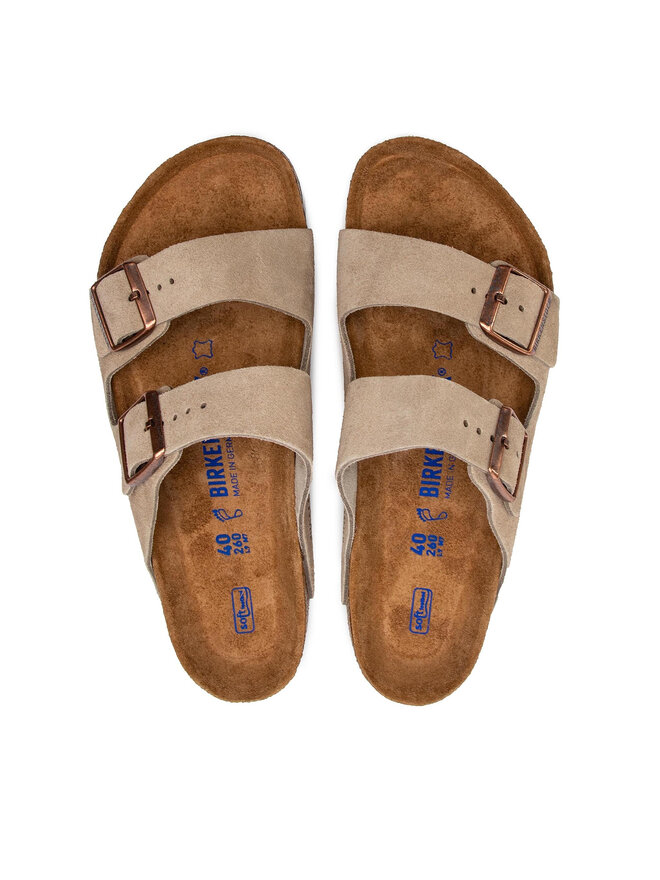 Birkenstock Klapki Birkenstock Arizona Bs 0951301 Szary
