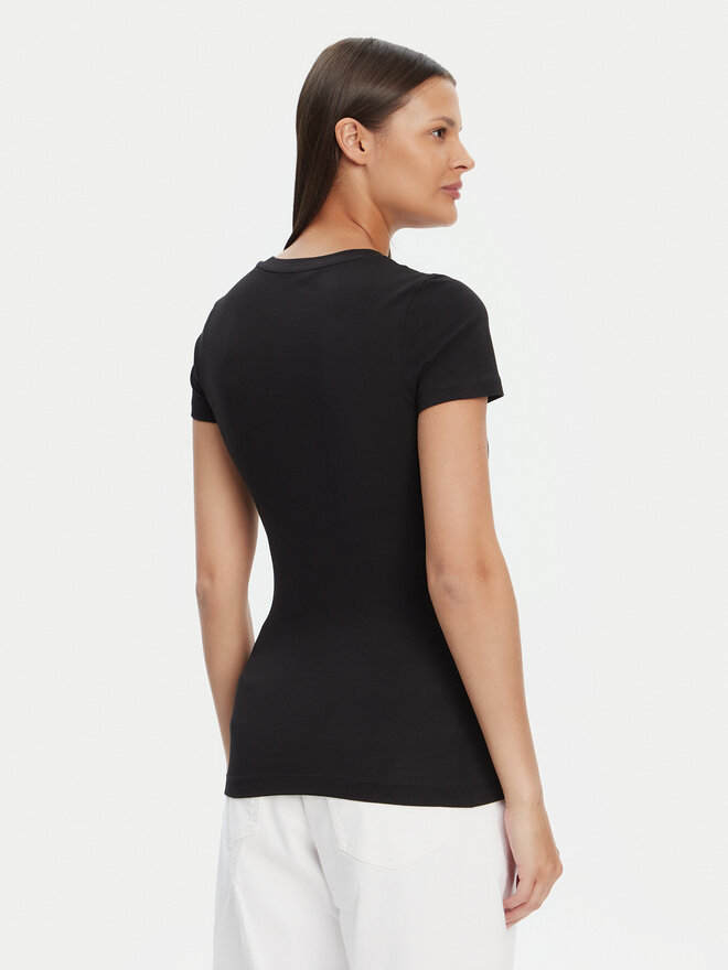 Guess Guess Majica W5YI46 J1314 Črna Regular Fit