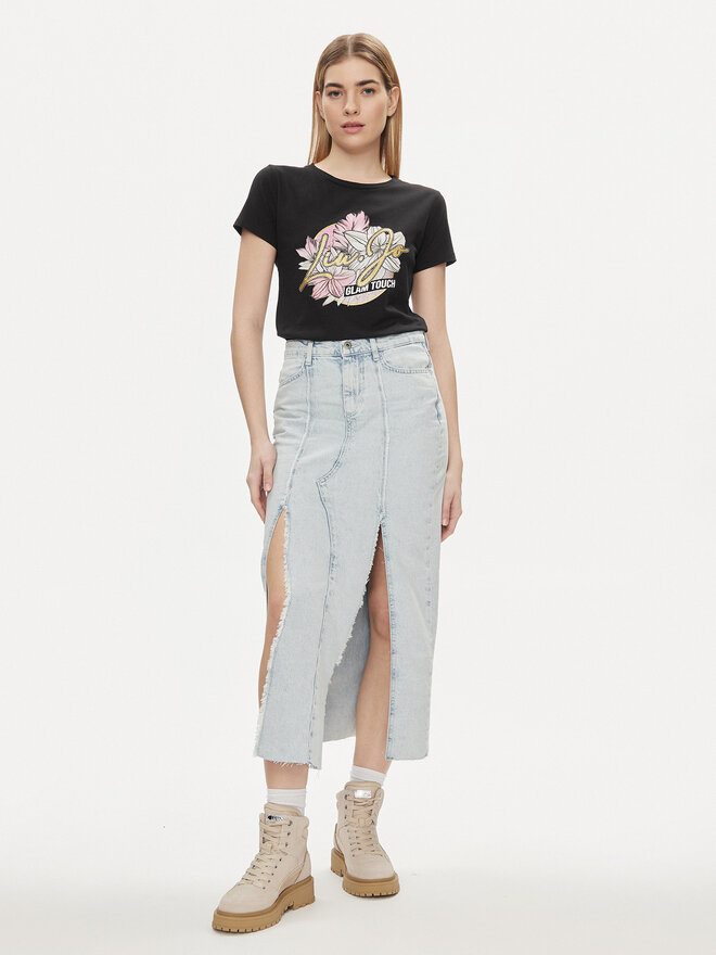 Liu Jo Liu Jo Camiseta TA4202 JS003 Negro Regular Fit