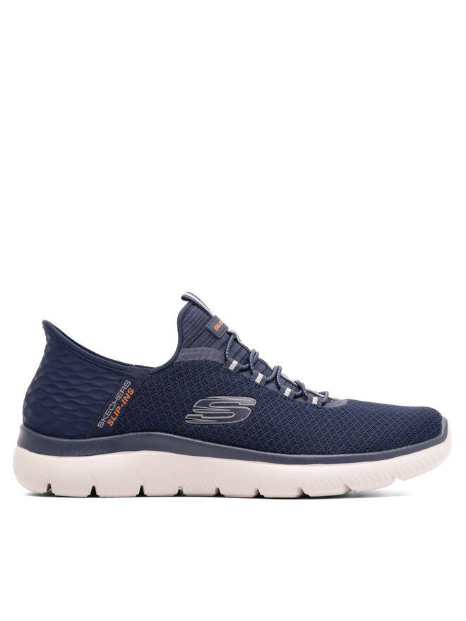 Skechers Sneakersy Skechers SUMMITS SLIP INS 232457 NVY Tmavomodrá