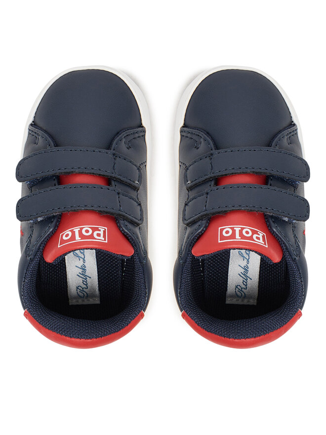 Polo Ralph Lauren Бебешки обувки Polo Ralph Lauren Heritage Court II Baby RL03389410 Тъмносин