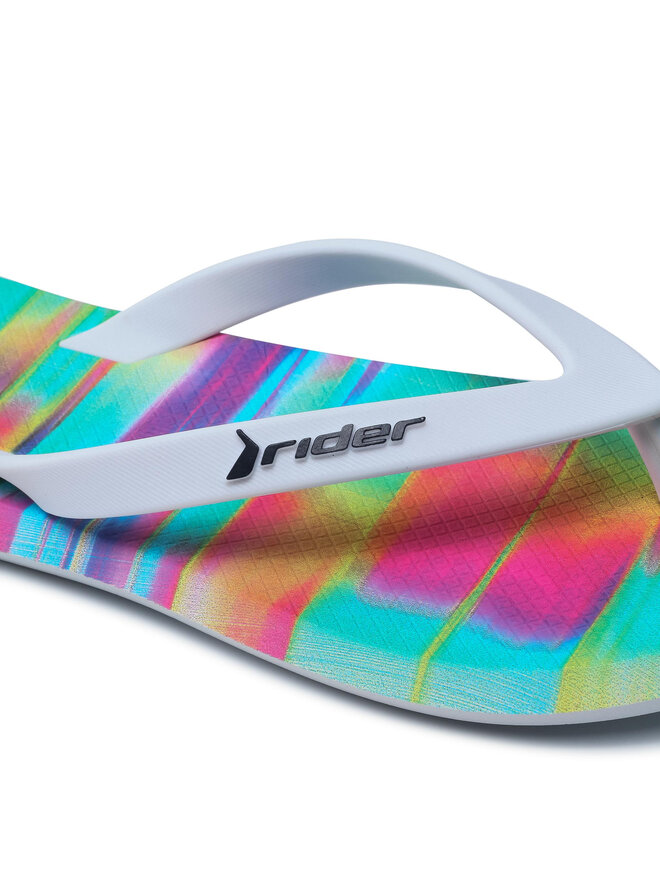 Zehentrenner Rider R1 Graphics Thong Fem 83093 Weiß | eschuhe.de
