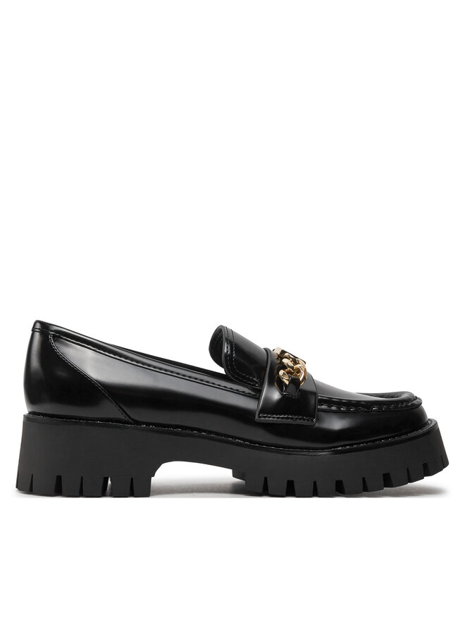 Guess Loafersy Guess Almosty FLTALM ELE14 Černá