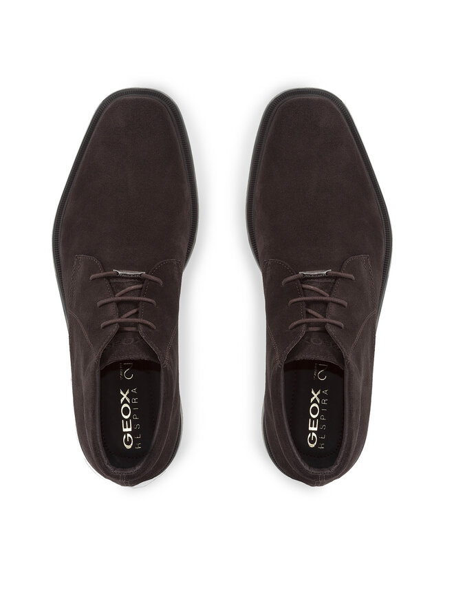 Geox Μποτίνια Geox U Brayden 2Fit Abx D U54N1D 00022 C6009 Καφέ