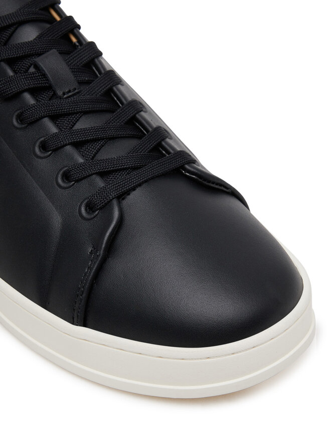 Calvin Klein Αθλητικά Calvin Klein Pure Low Laceup Cupsole Hf Lth HM0HM01859 Μαύρο