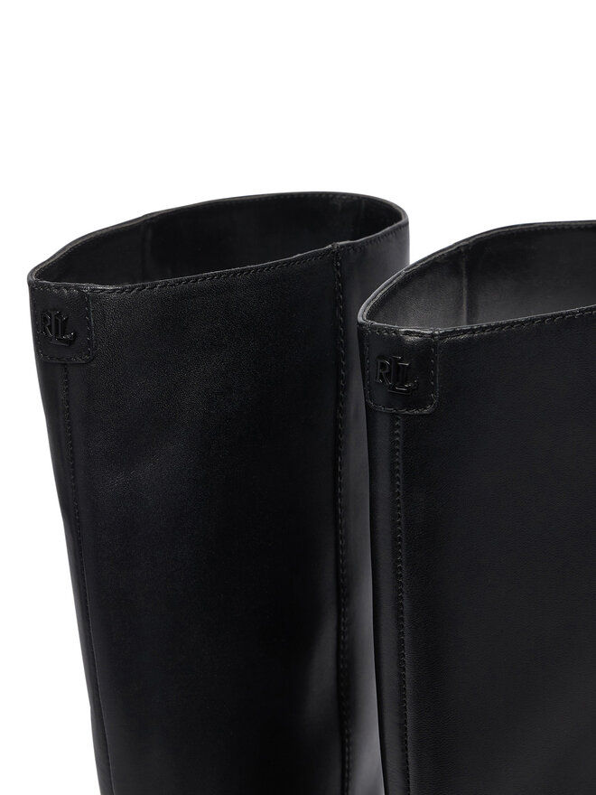 LAUREN RALPH LAUREN Stiefel LAUREN RALPH LAUREN Emrsyn Tl Hl Bo Tal 802P15714001 Schwarz