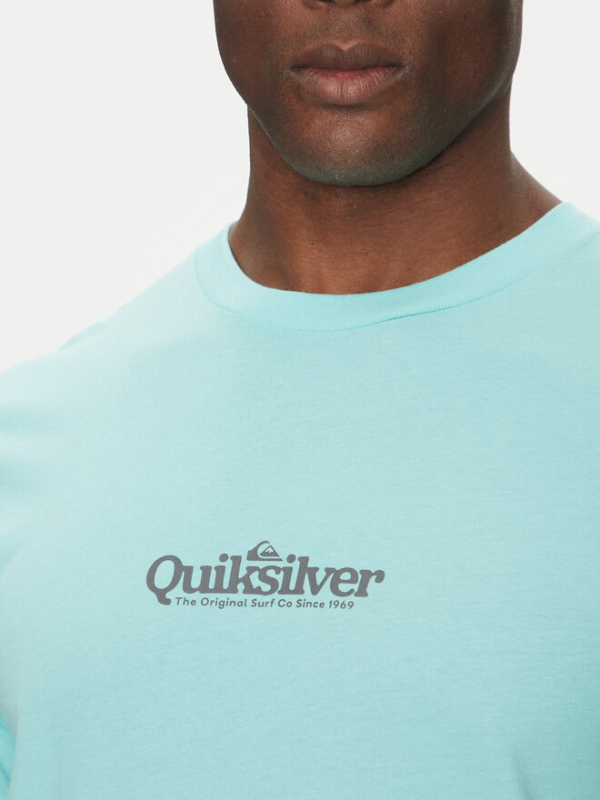 Quiksilver Quiksilver Majica EQYZT08062 Modra Regular Fit