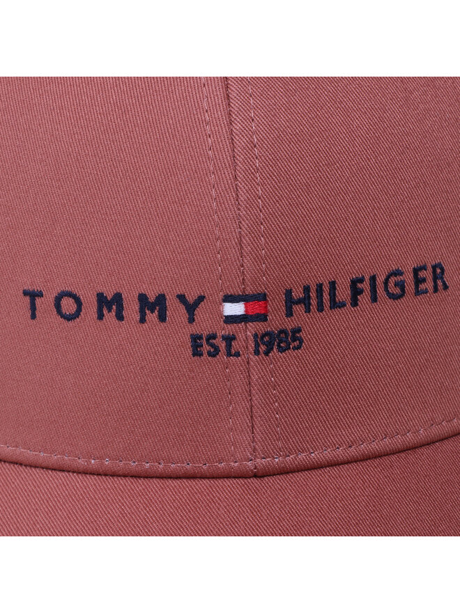 Tommy Hilfiger Шапка с козирка Tommy Hilfiger Established Essential Cap AM0AM09487 Кафяв
