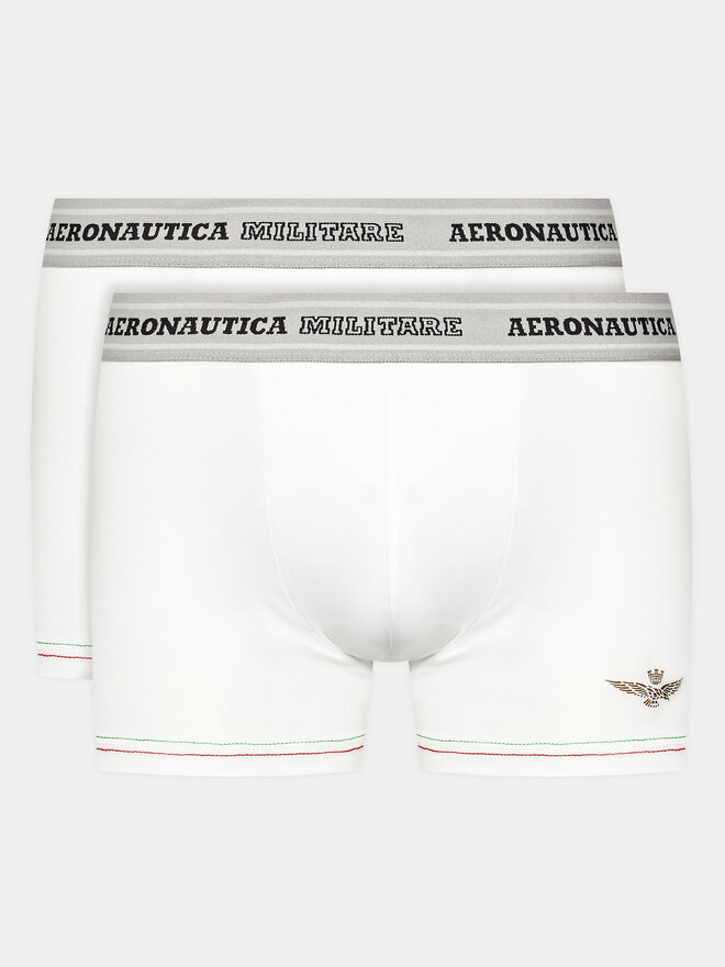 Aeronautica Militare Aeronautica Militare Σετ μποξεράκια 2 τμχ. AM1UBX003 Λευκό