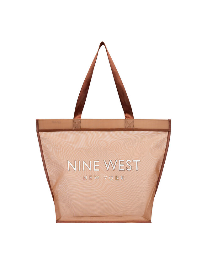 Nine West Handtasche Nine West CEO-Eloura-LA374-4074 Braun
