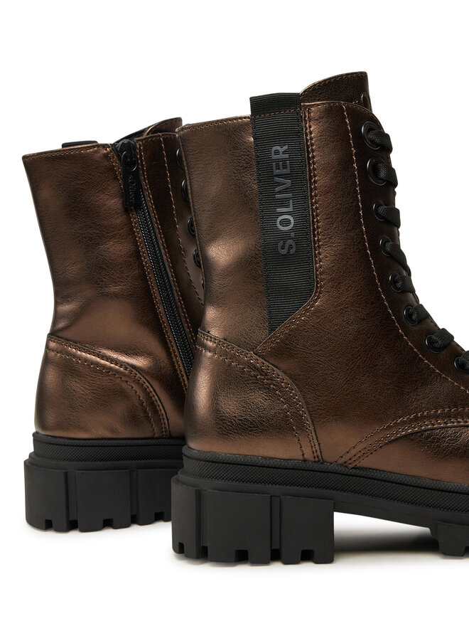 s.Oliver Schnürstiefeletten s.Oliver 5-25221-43 Braun