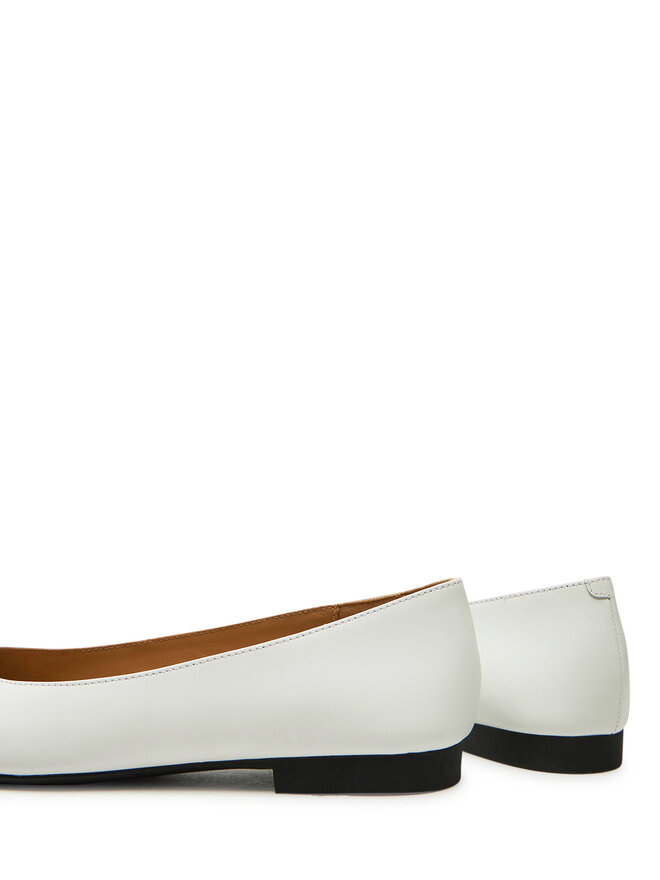 MICHAEL Michael Kors Μπαλαρίνες MICHAEL Michael Kors Rebecca Flex Ballet 40F4RBFP1L Λευκό