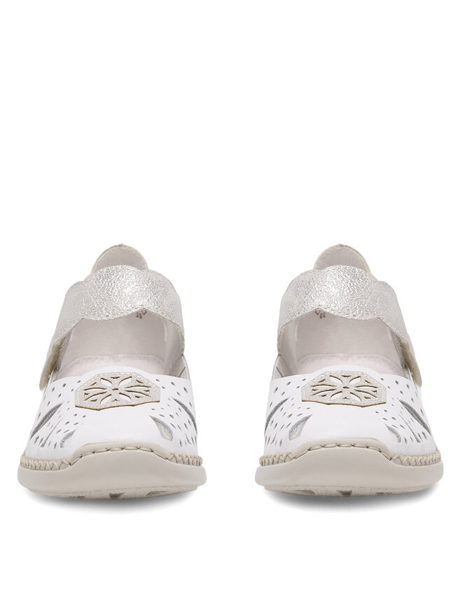 Rieker Halbschuhe Rieker 41368-80 Weiß