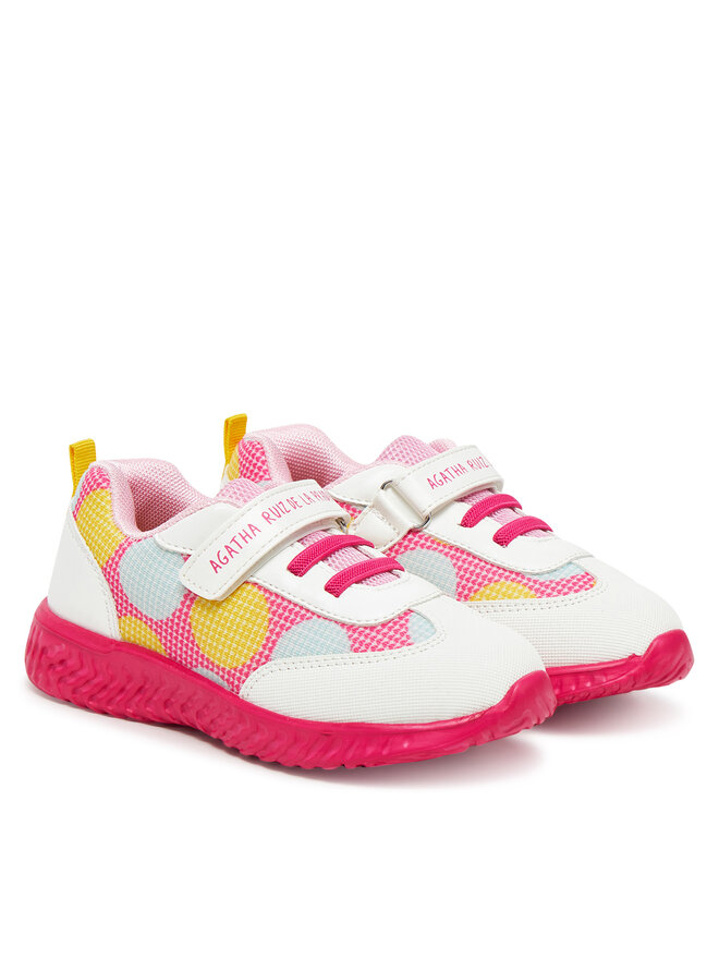 Agatha Ruiz de la Prada Сникърси Agatha Ruiz de la Prada 252920 D Бял