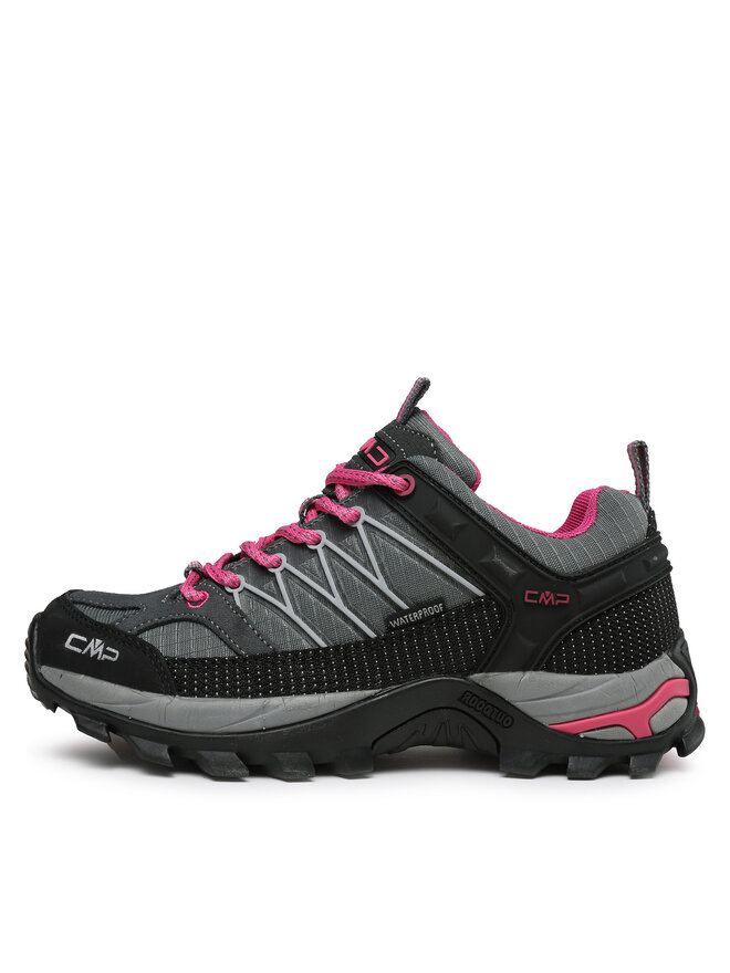 CMP Trekingová obuv CMP Rigel Low Trekking Shoes Wp 3Q54456 Šedá