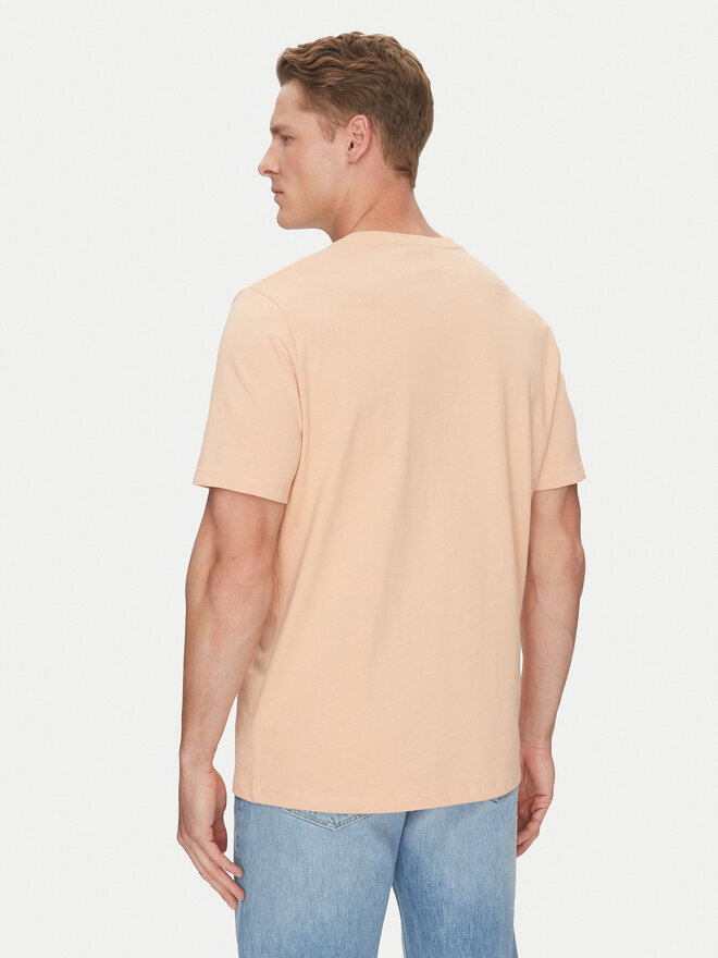 Guess Guess Marškinėliai M4YI0A KCCM1 Oranžinė Regular Fit