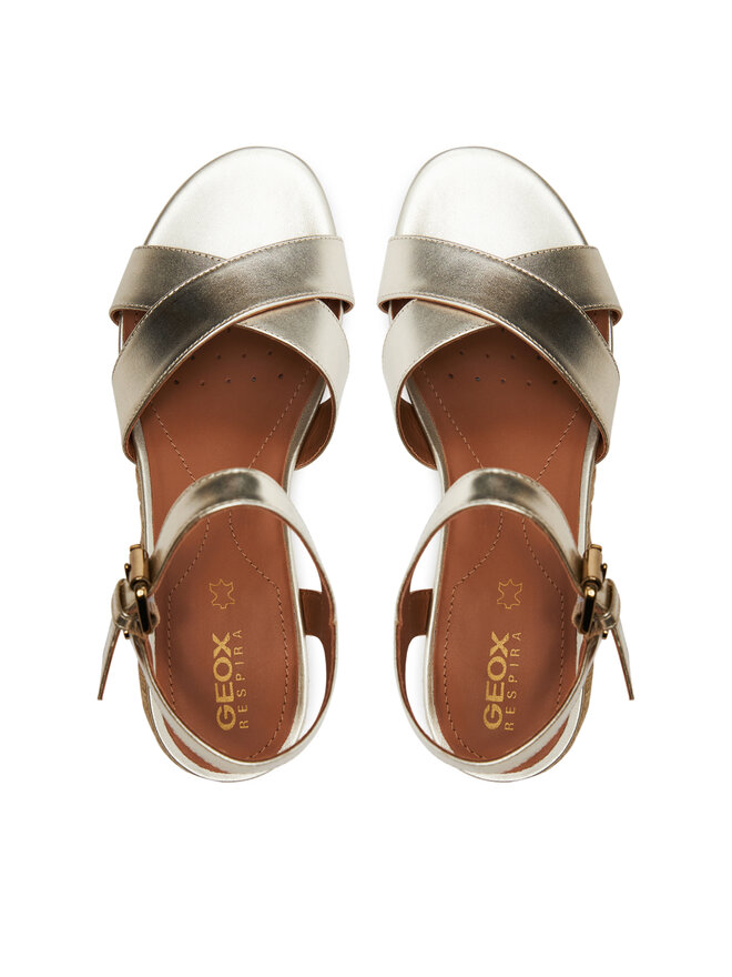 Geox Espadrilky Geox D Ischia Corda D02HHC 000CF C2012 Zlatá
