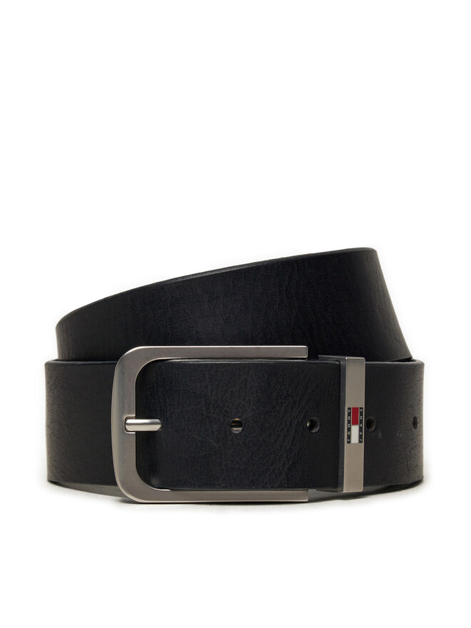 Tommy Jeans Pasek Męski Tommy Jeans Elevated AM0AM12646 Granatowy