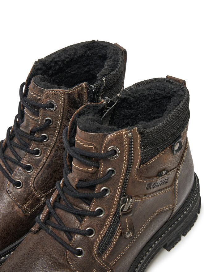 s.Oliver Schnürstiefeletten s.Oliver 5-16248-43 Grau