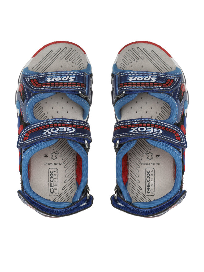 Geox Sandále Geox J Sandal Android Boy J350QA014CEC4226 D Tmavomodrá