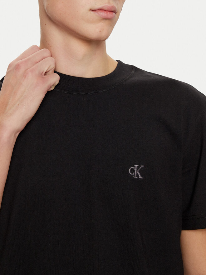 Calvin Klein Jeans Calvin Klein Jeans T-Shirt J30J326683 Μαύρο Regular Fit