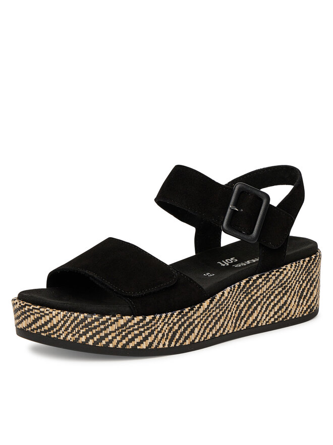 Remonte Sandalen Remonte D1N54-02 Schwarz