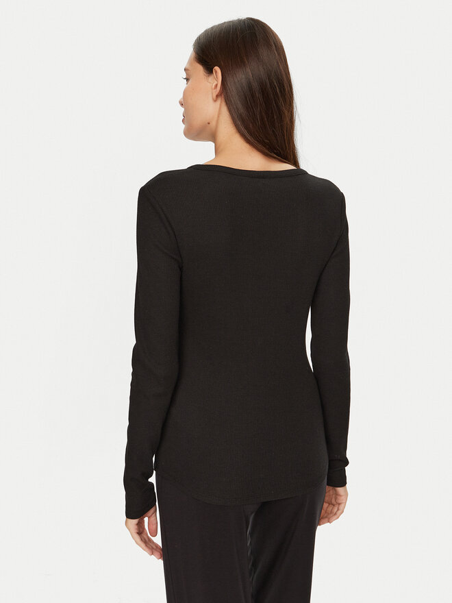Hunkemöller Hunkemöller Spavaćiće 205123 Crna Slim Fit