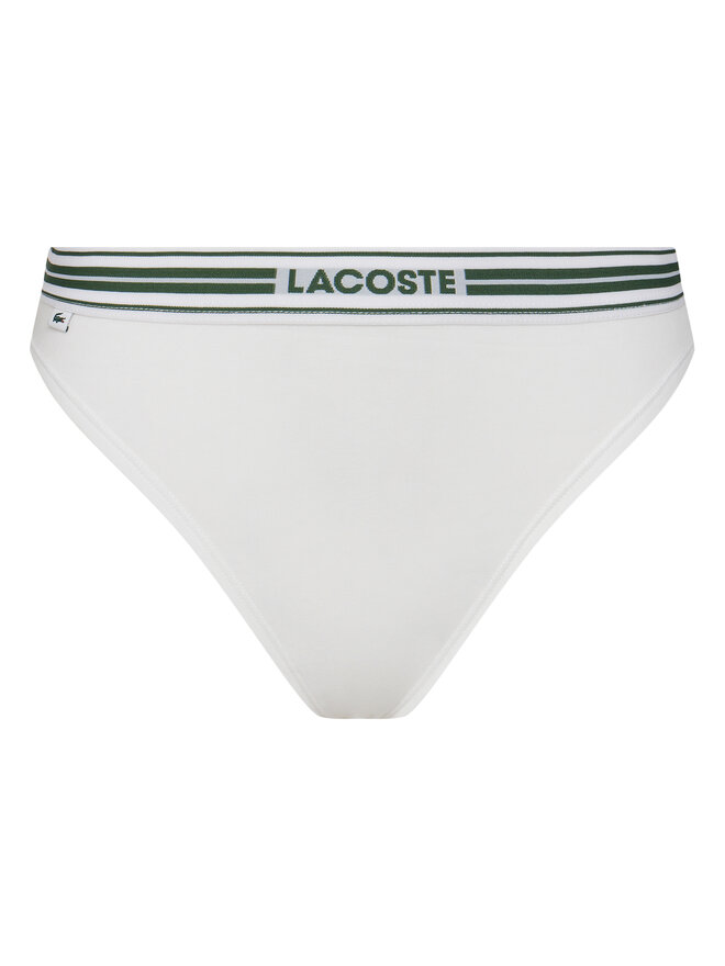 Lacoste Lacoste Klasične spodnje hlačke 8F8185 Bela