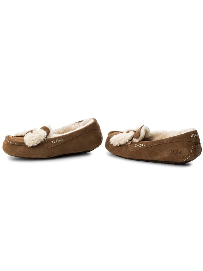 Mokasinai Ugg W Ansley Fur Bow 1019758 Ruda | eavalyne.lt