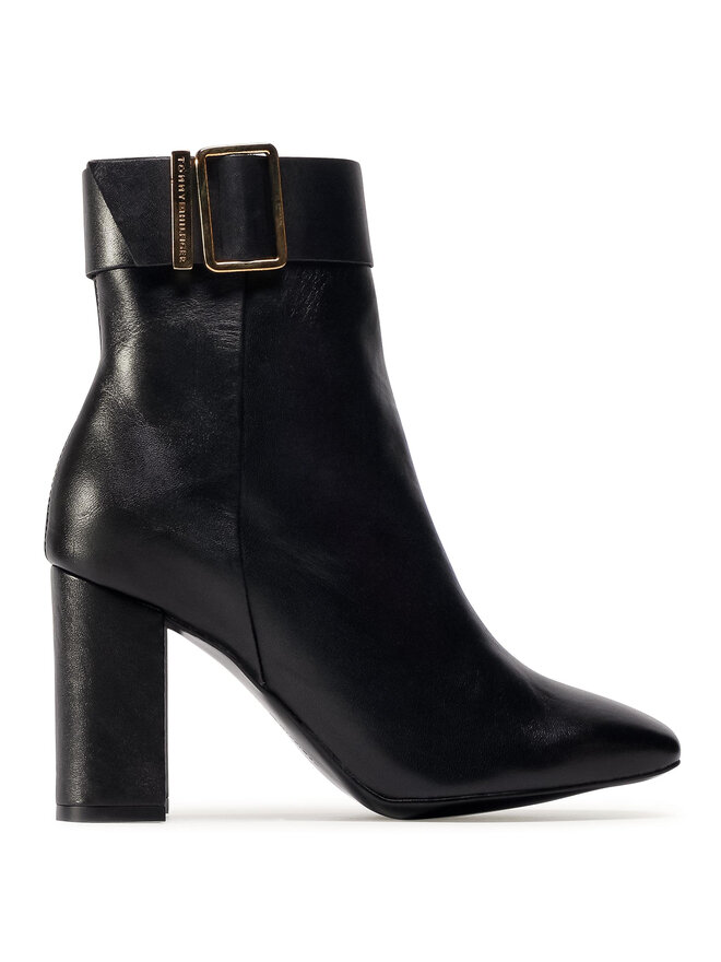 Tommy Hilfiger Stivaletti Tommy Hilfiger Basic Square Toe Boot FW0FW05154 Nero