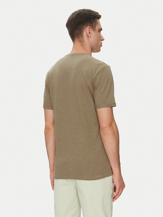 INDICODE INDICODE Póló Inandorra 41-104 Khaki Regular Fit
