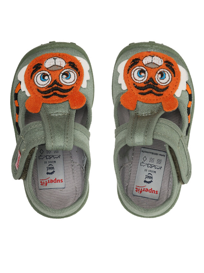 Superfit Papuci de casă Superfit 1-009256-7500 Verde